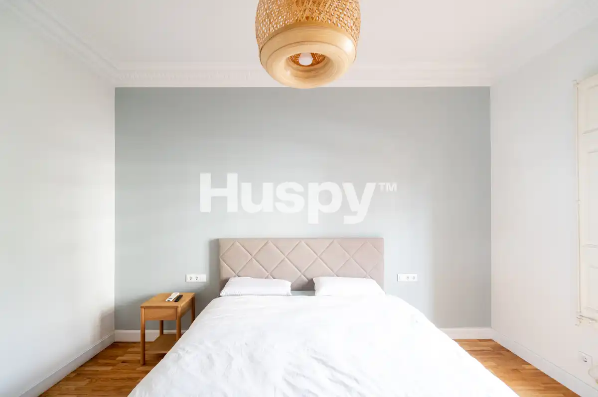 Bedroom of Flat for rent in Barcelona  with Air Conditioner, Heating and Furnished
