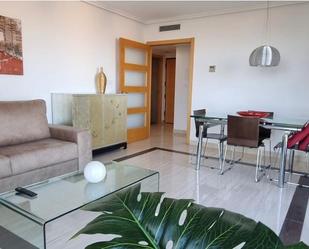 Sala d'estar de Pis de lloguer en  Valencia Capital amb Aire condicionat i Piscina comunitària