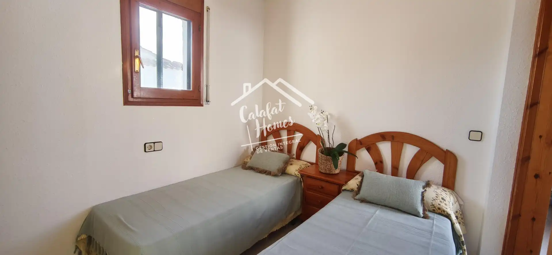 Dormitori de Casa o xalet en venda en L'Ametlla de Mar  amb Jardí privat, Terrassa i Piscina