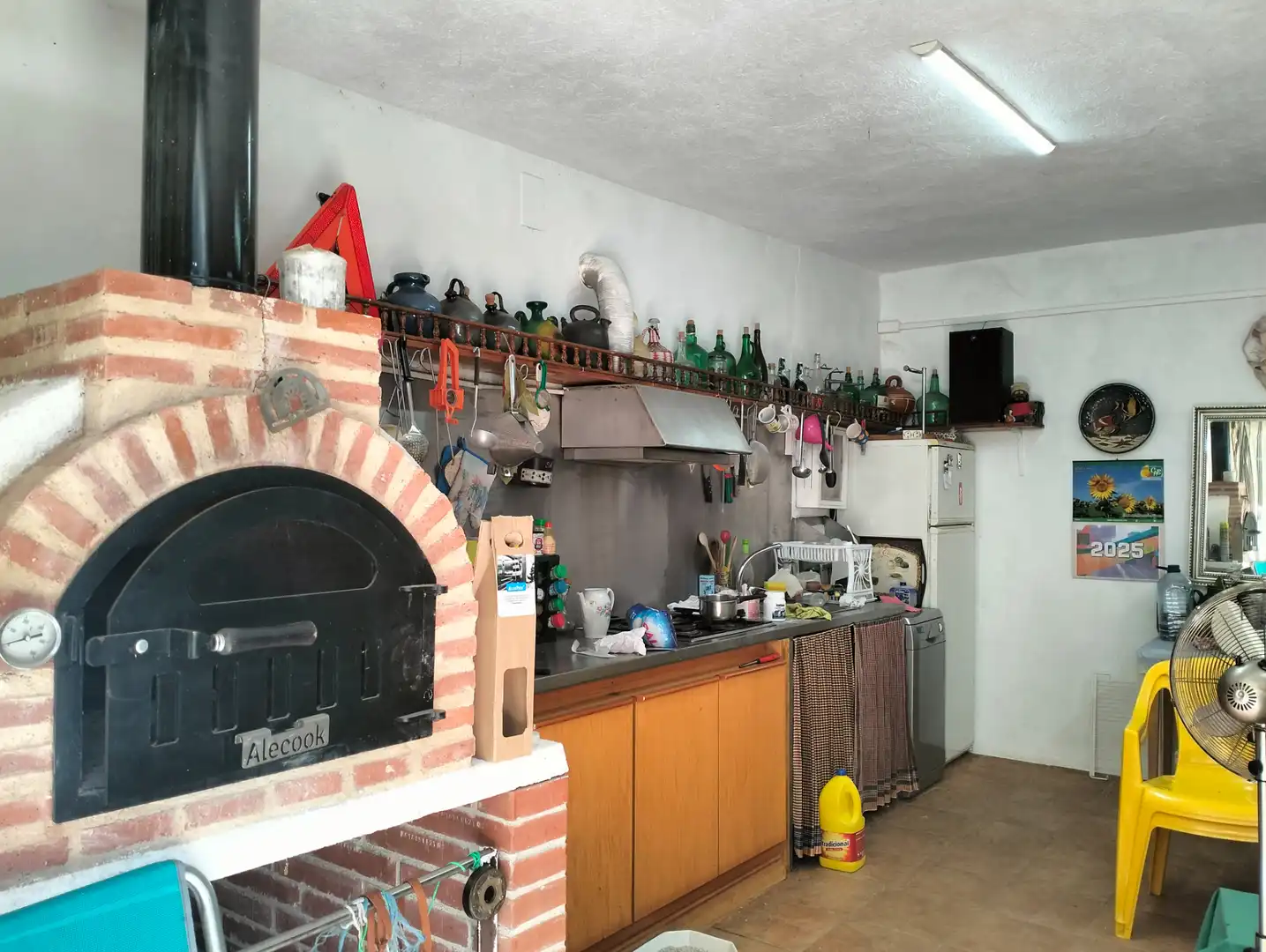 Cuina de Casa o xalet en venda en Cervià de Ter amb Jardí privat, Terrassa i Balcó