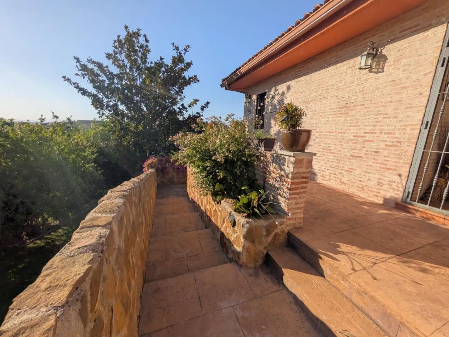 Terrassa de Casa o xalet en venda en Valdeaveruelo amb Aire condicionat, Calefacció i Jardí privat