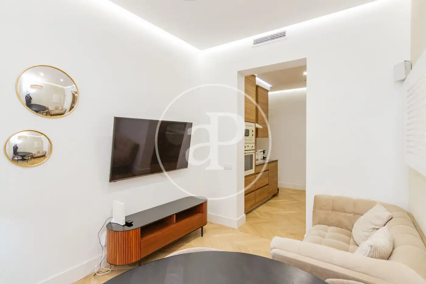 Sala de estar de Piso en venta en Madrid con Aire acondicionado, Calefacción y Amueblado