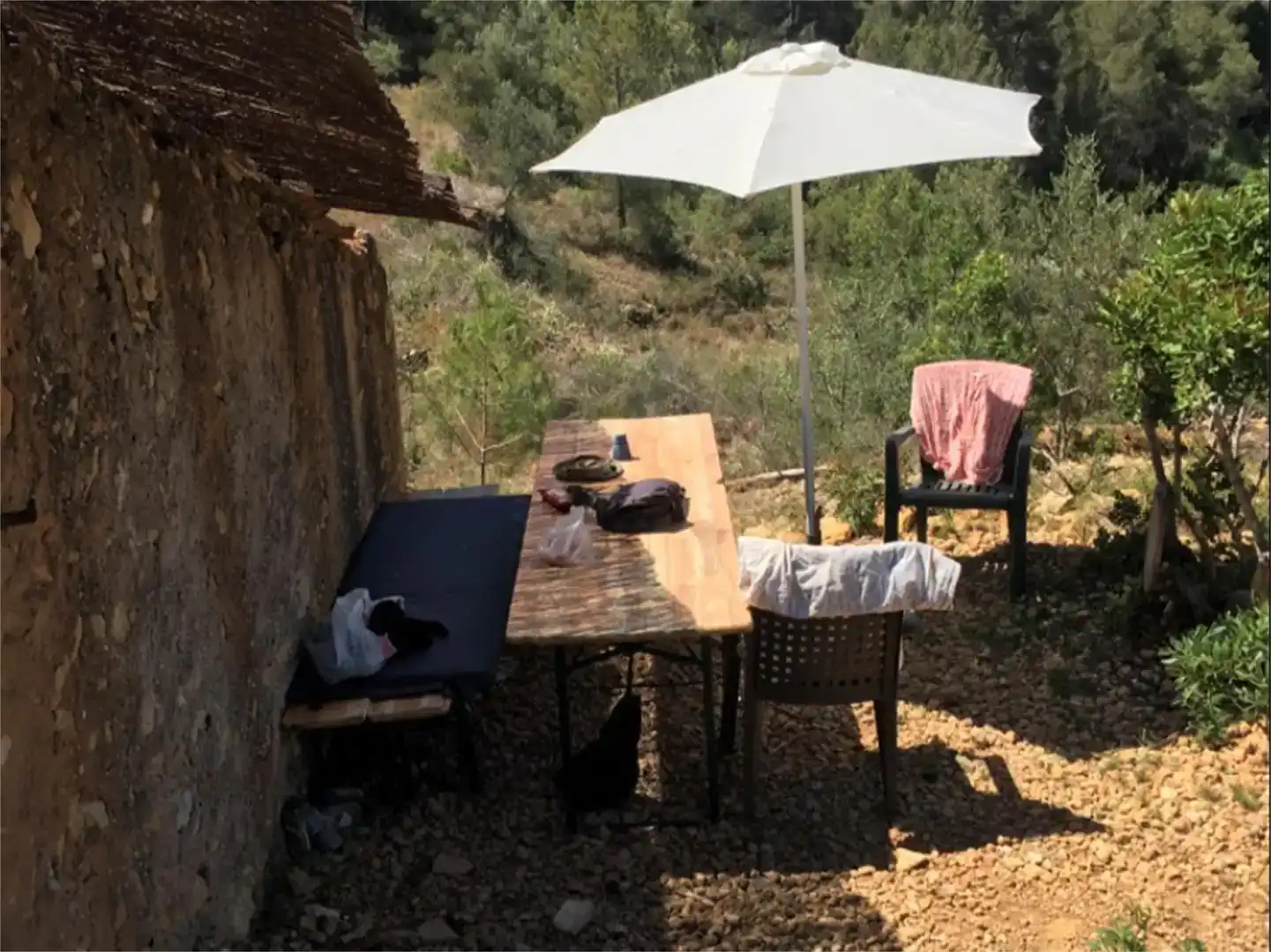 Terrassa de Finca rústica en venda en Salomó