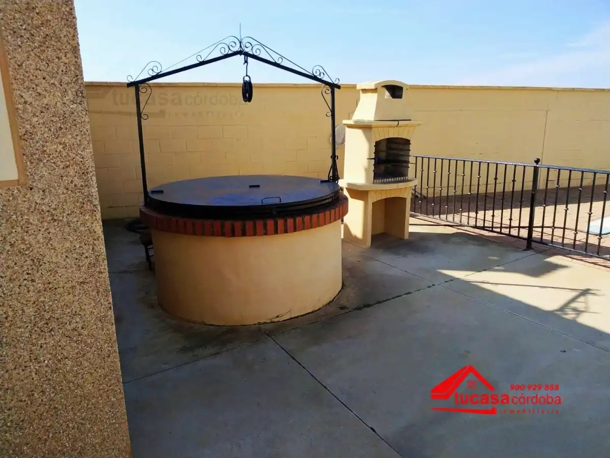 Terrace of Country homes for sale in Córdoba  with Air Conditioner, Private garden and Storage room