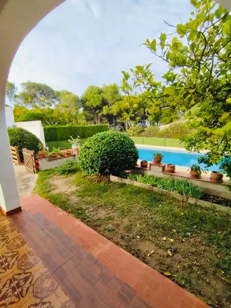 Garden of Houses for sale in Dénia  with Air Conditioner, Heating and Private garden