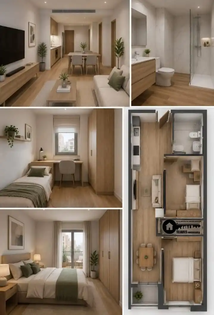 Habitación de Piso en venta en Albacete con Aire acondicionado