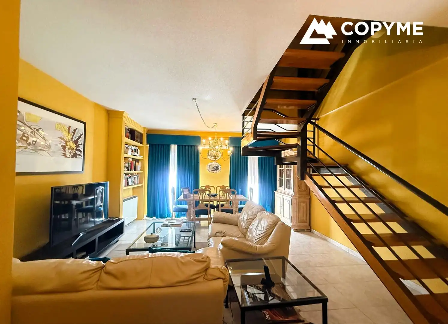 Living room of Flat for sale in Torrijos  with Heating, Terrace and Furnished
