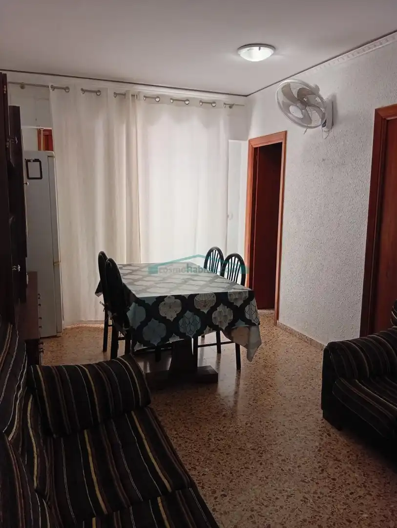 Comedor de Apartamento en venta en Tavernes de la Valldigna con Terraza y Balcón