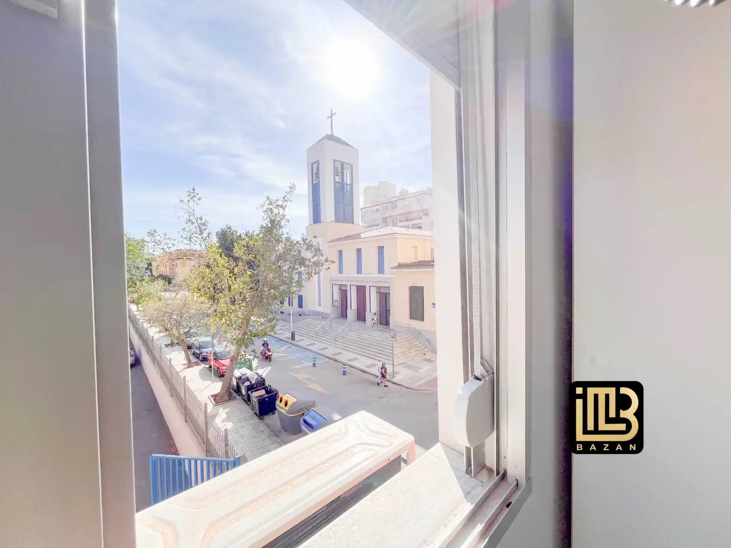 Vista exterior de Pis de lloguer en Málaga amb Aire condicionat, Moblat i Forn