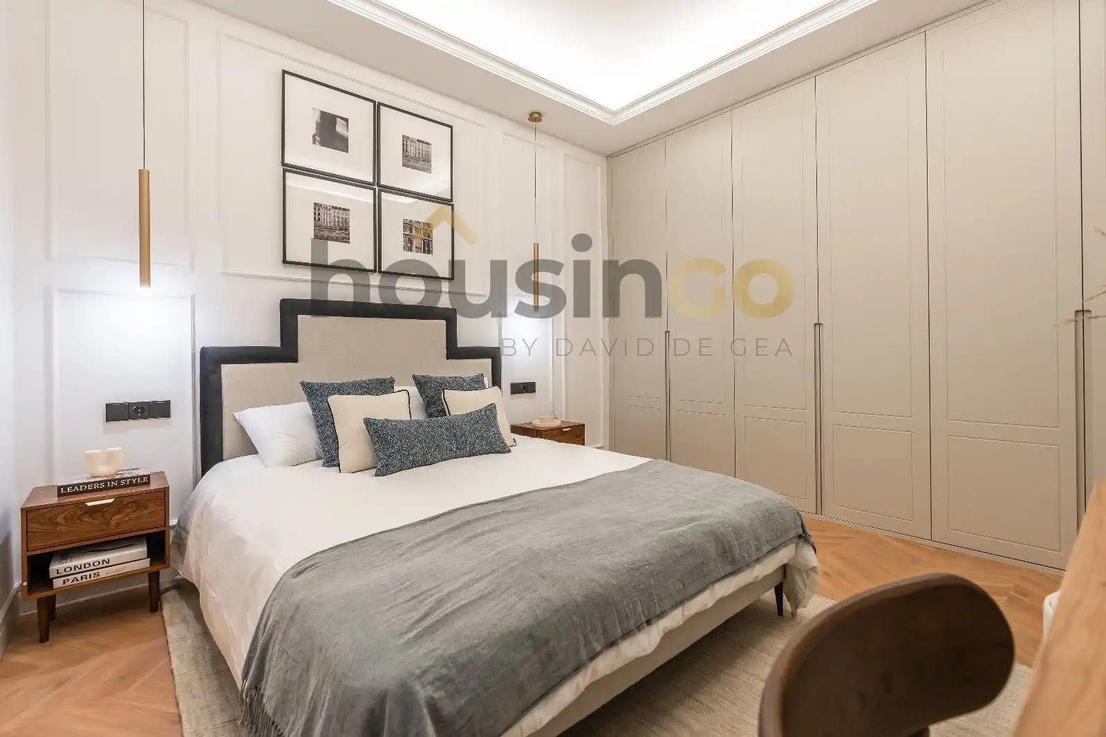 Bedroom of Flat for sale in Madrid  with Air Conditioner, Heating and Terrace
