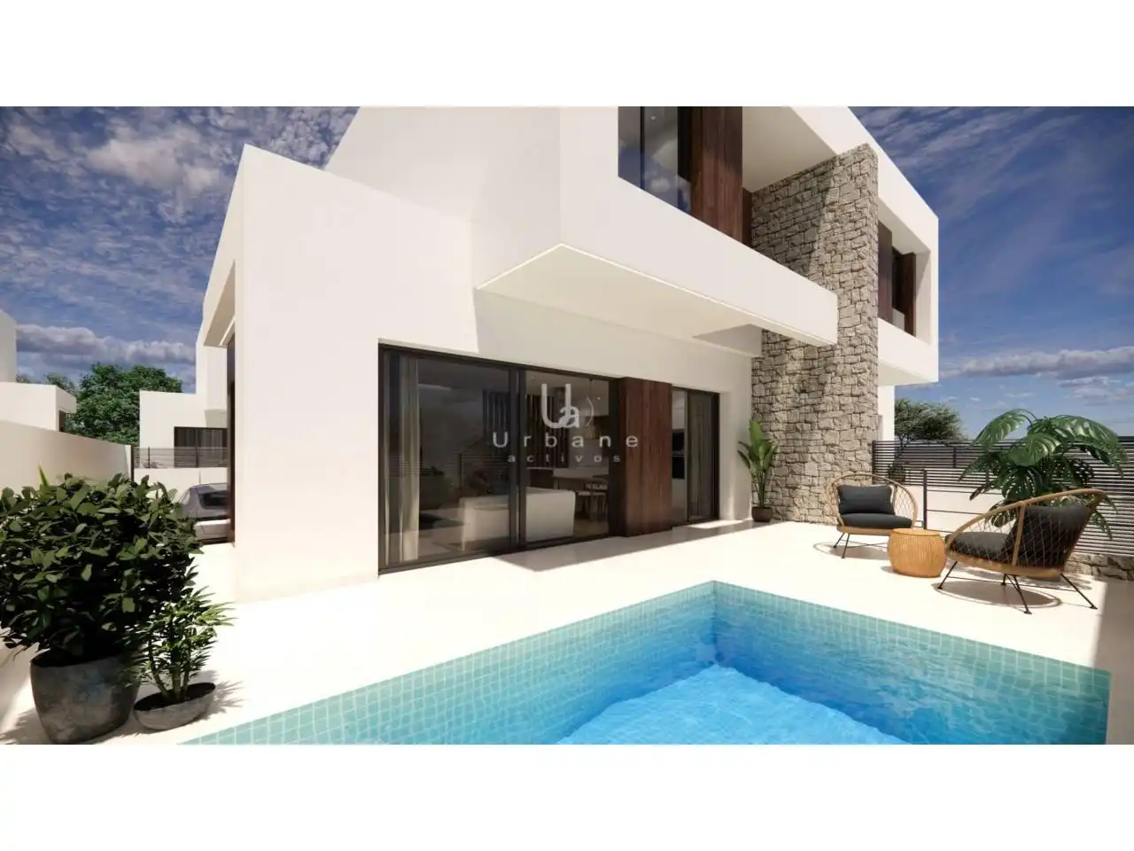Chalet con piscina en venta en Avenida Mujer