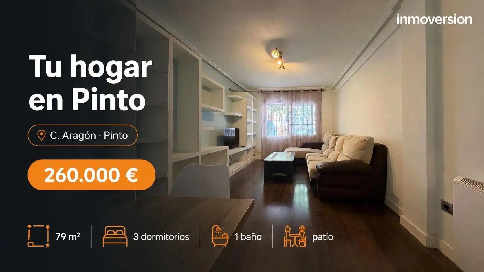 Sala d'estar de Planta baixa en venda en Pinto amb Aire condicionat i Calefacció