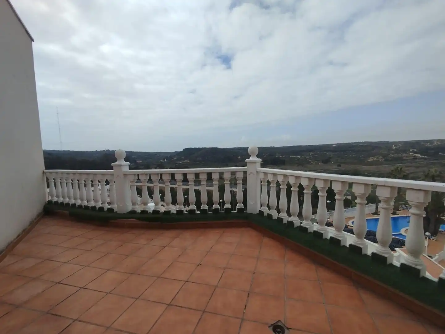 Terrasse von Dachboden zum Verkauf in Guardamar del Segura mit Klimaanlage, Terrasse und Möbliert