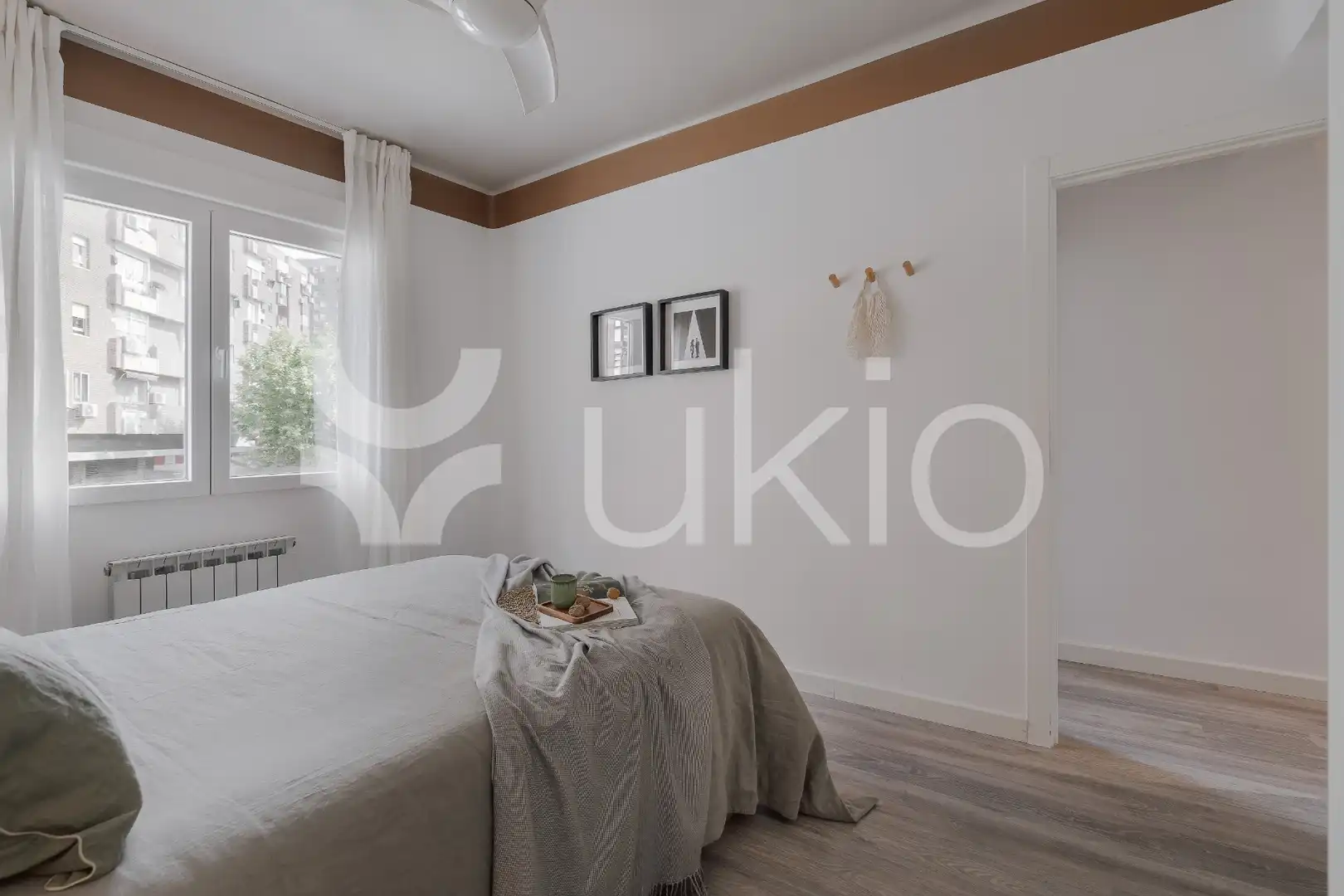 Bedroom of Apartments for rent in Madrid  with Air Conditioner, Heating and Furnished