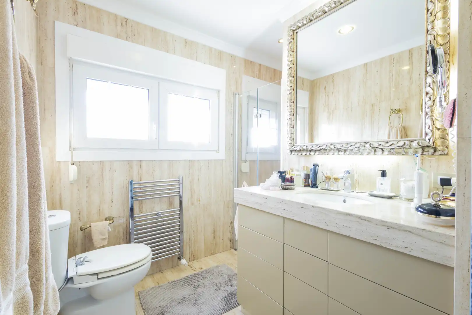 Bathroom of Houses for sale in San Cristóbal de la Laguna  with Air Conditioner, Private garden and Terrace