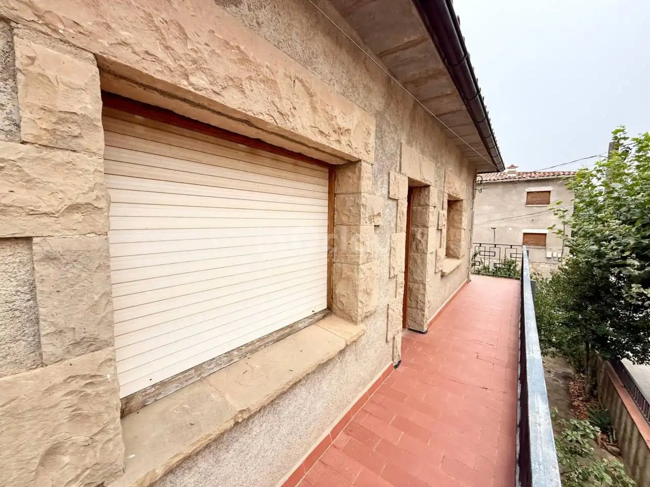 Vista exterior de Casa o xalet en venda en L'Estany amb Calefacció i Terrassa