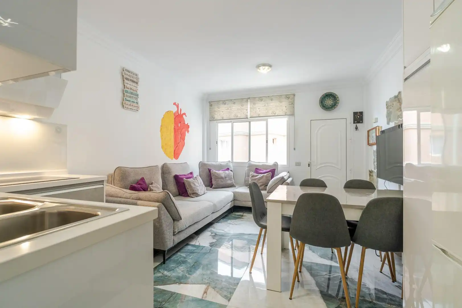 Sala de estar de Piso en venta en Arucas con Balcón