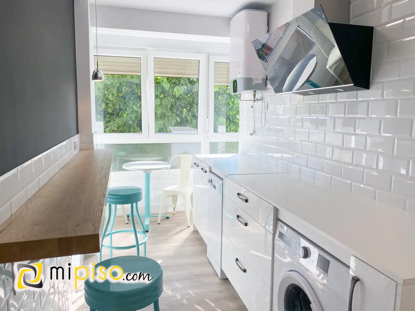 Küche von Wohnung zum Verkauf in Laredo mit Terrasse und Möbliert