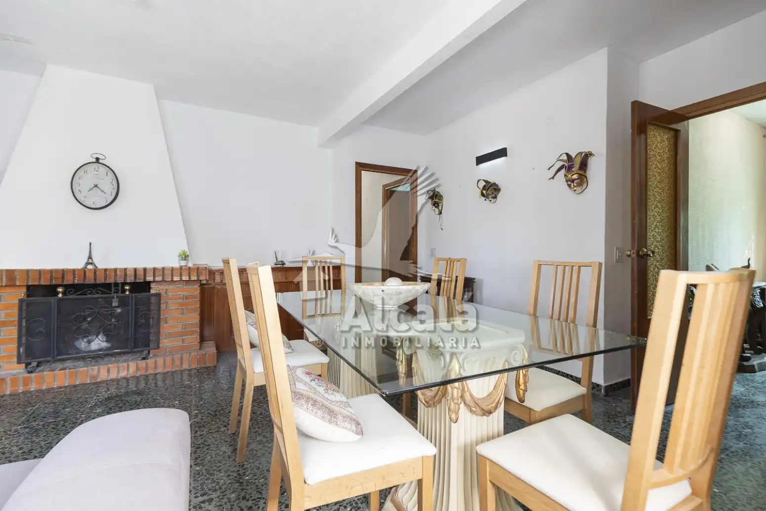 Dining room of Houses for sale in Escopete  with Heating, Private garden and Swimming Pool