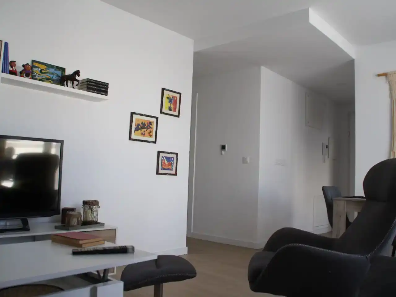 Wohnzimmer von Dachboden zur Miete in  Albacete Capital mit Klimaanlage und Schwimmbad