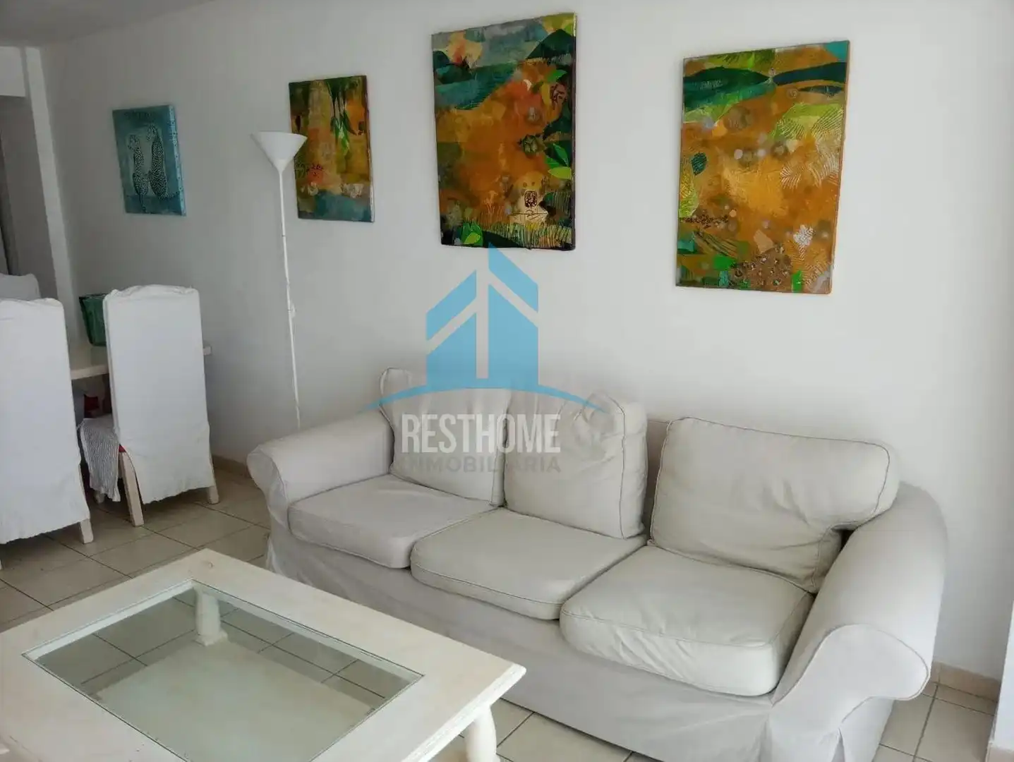 Sala d'estar de Apartament en venda en Eivissa amb Aire condicionat, Calefacció i Jardí privat