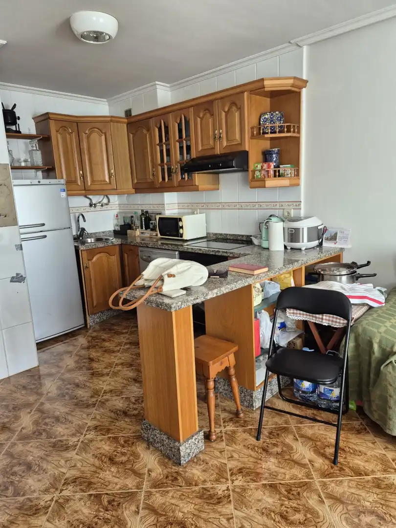 Kitchen of Flat for sale in Avilés  with Heating, Parquet flooring and Storage room