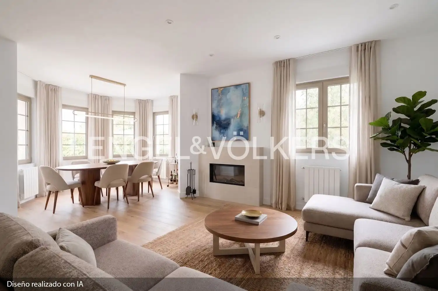 Sala de estar de Casa o chalet en venta en Santa Cruz de Bezana con Aire acondicionado, Calefacción y Jardín privado