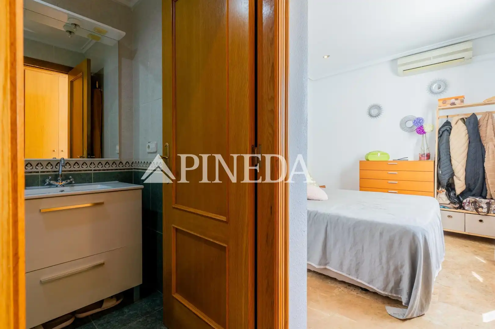 Bedroom of Flat for sale in Puçol  with Air Conditioner and Balcony