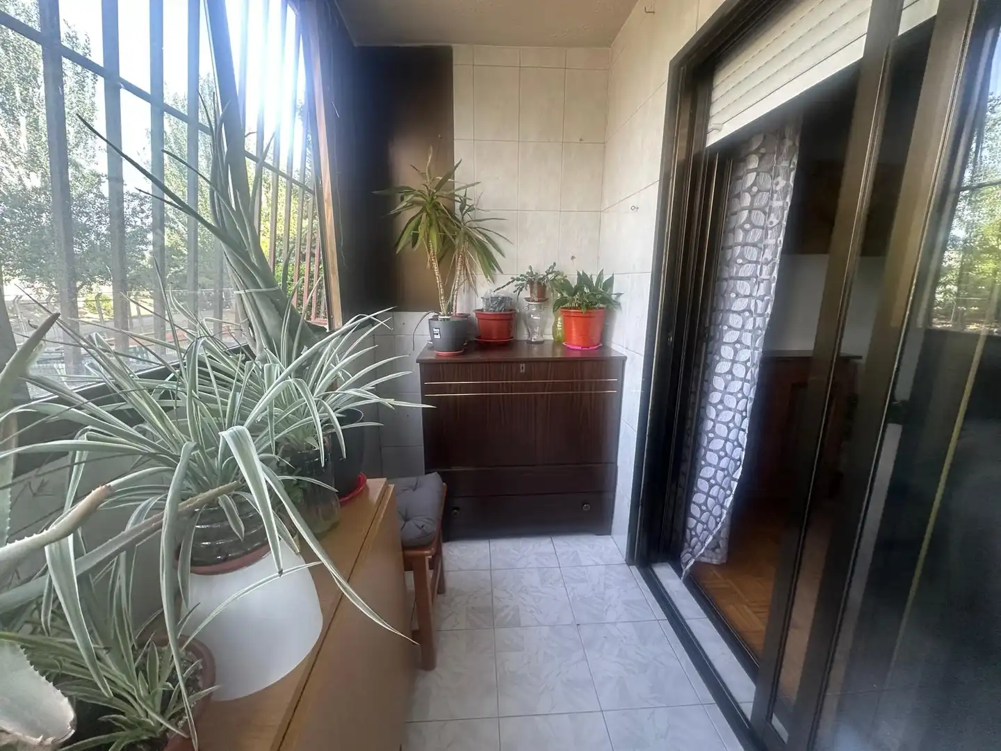 Balcony of Flat for sale in Madrid  with Heating, Terrace and Furnished