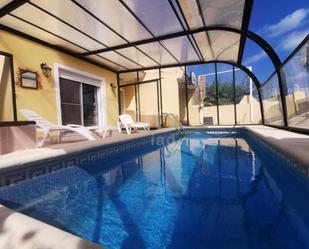 Swimming pool of House or chalet for sale in Benicarló  with Air Conditioner, Heating and Terrace