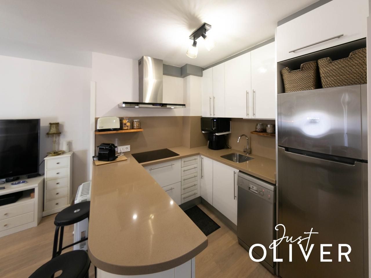 Kitchen of Flat for sale in Cambrils  with Furnished and Balcony