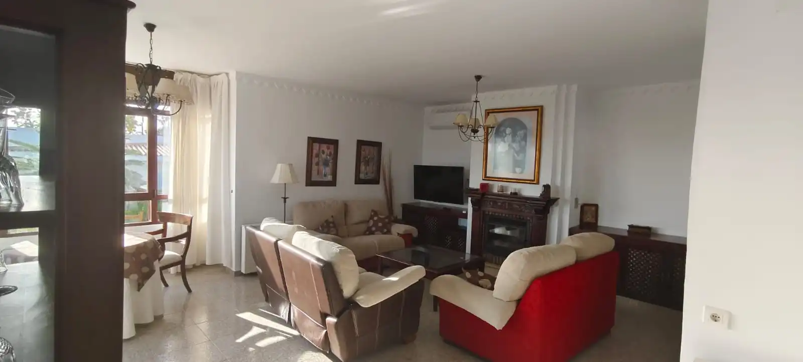 Sala de estar de Casa o chalet en venta en Écija con Aire acondicionado, Calefacción y Jardín privado