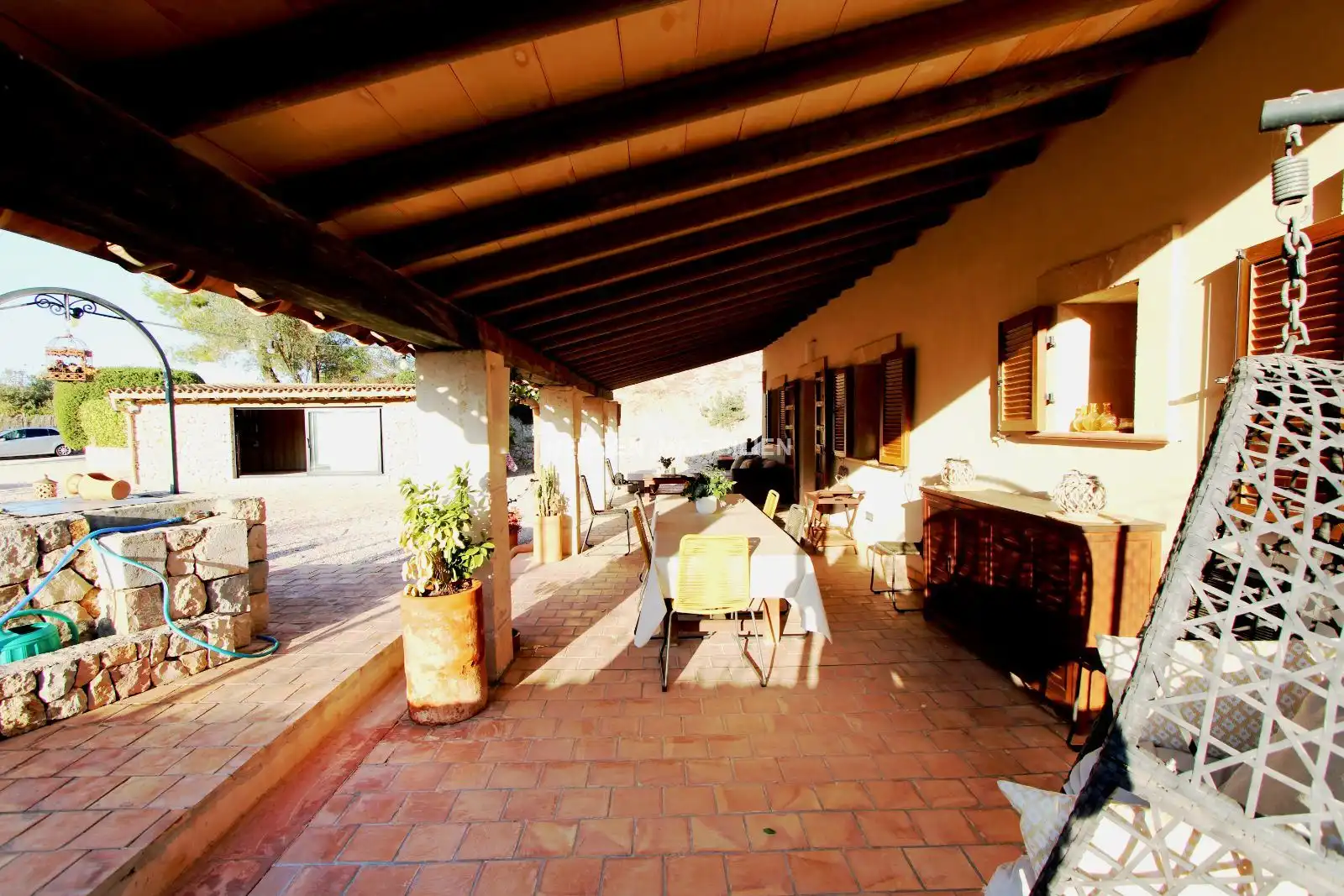 Terraza de Finca rústica en venta en Calvià con Aire acondicionado, Calefacción y Terraza