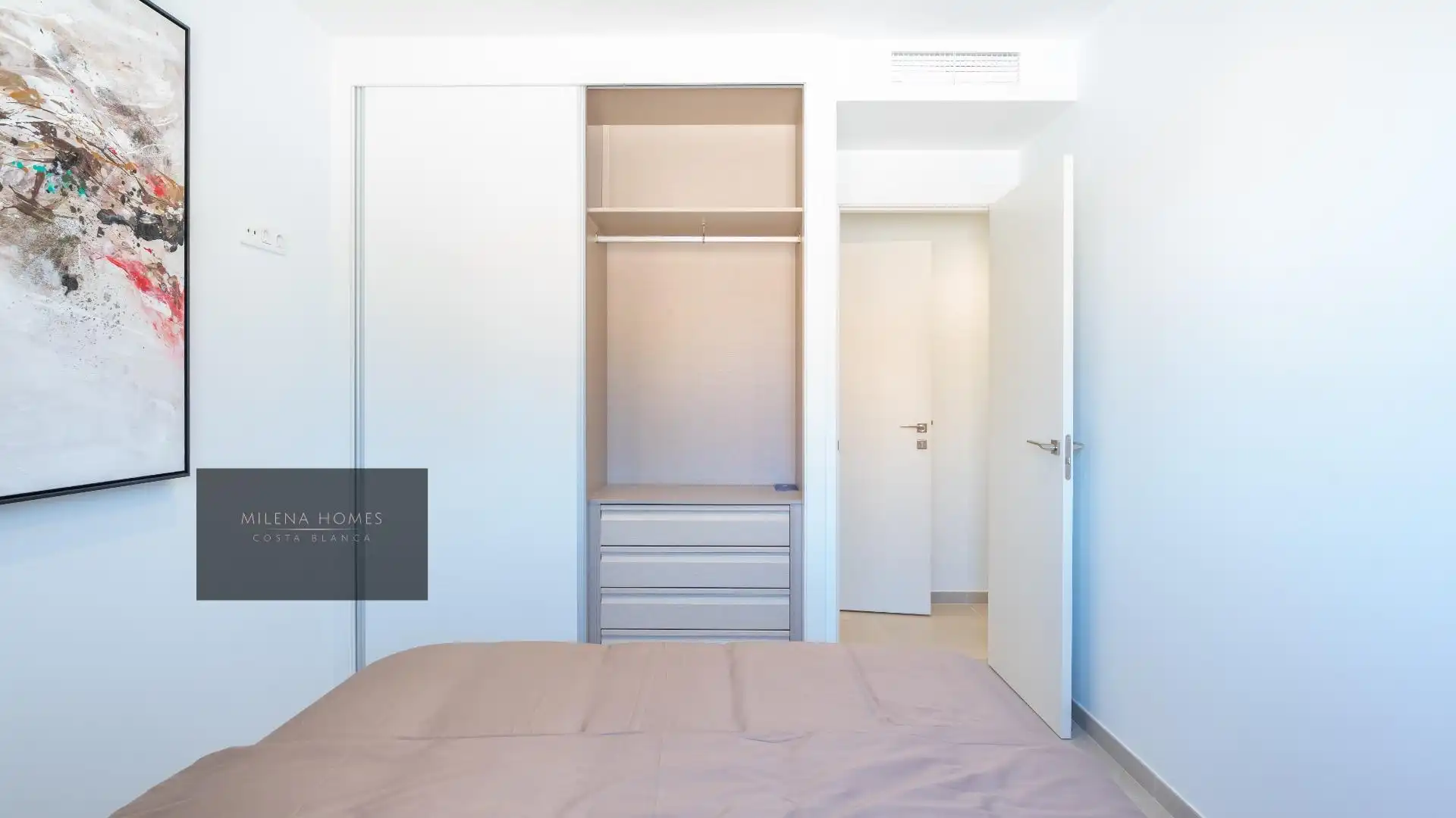 Dormitori de Apartament en venda en Orihuela amb Aire condicionat, Calefacció i Jardí privat