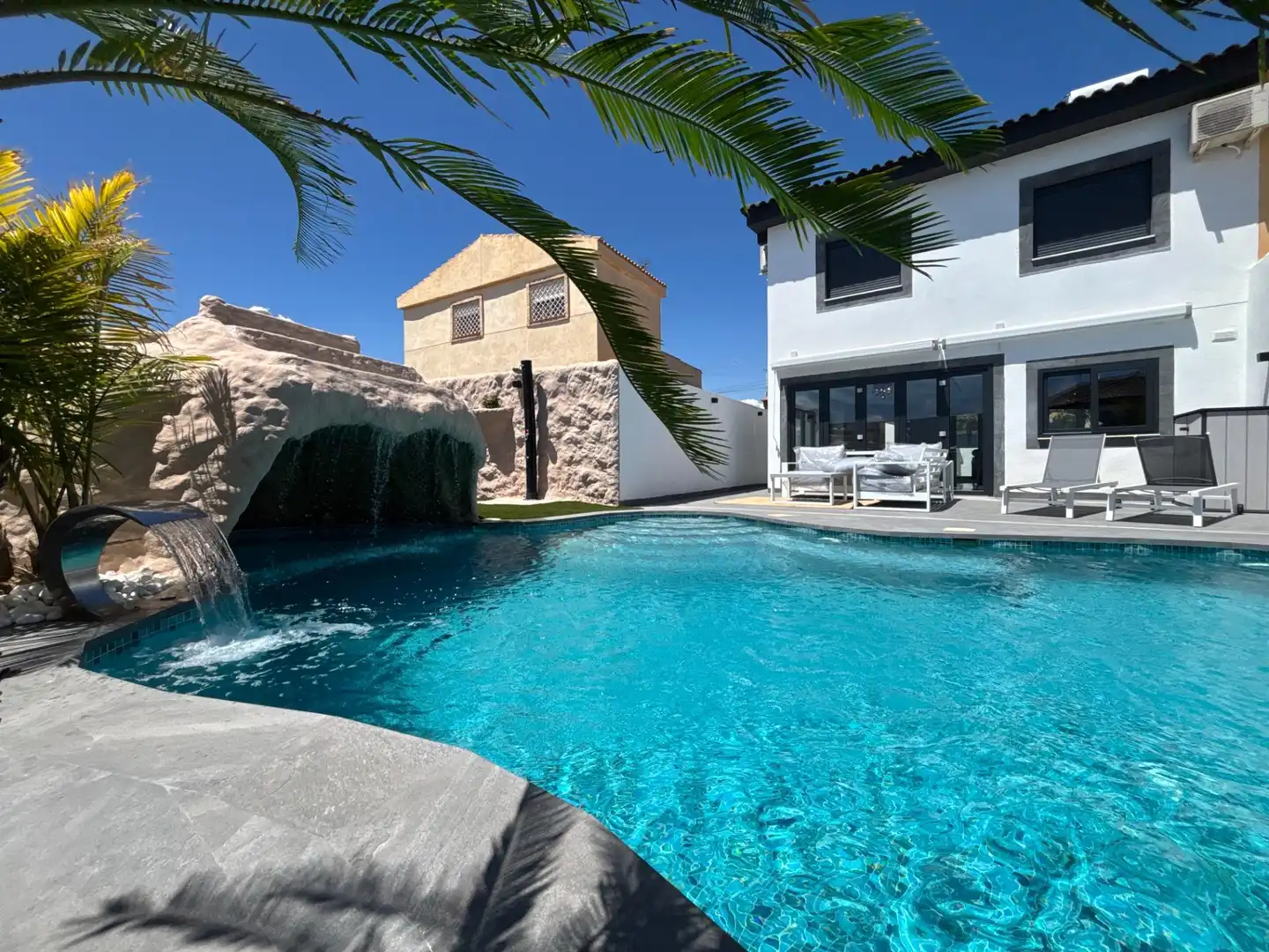 Piscina de Casa o chalet en venta en Cartagena con Aire acondicionado, Terraza y Piscina