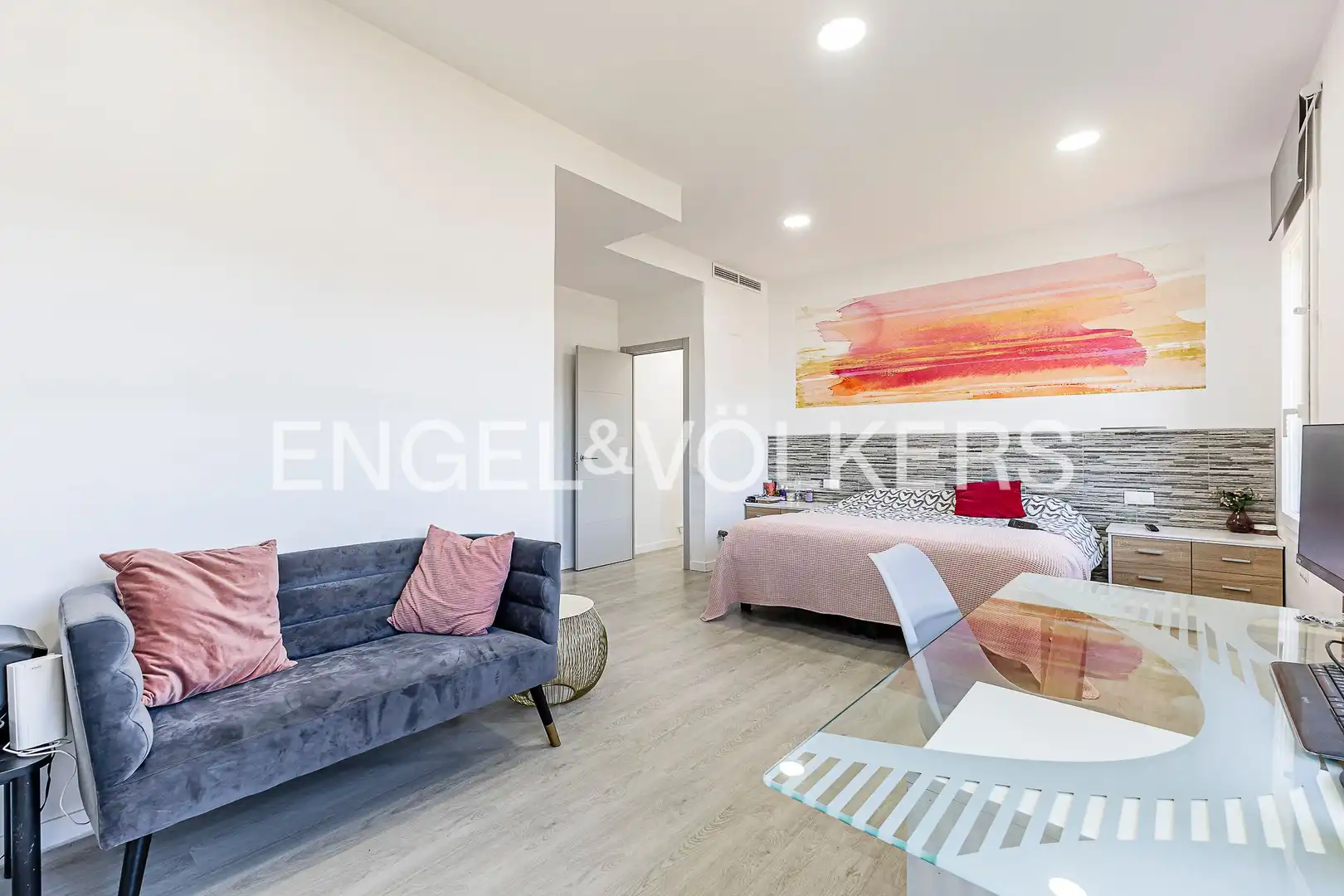 Living room of Houses for sale in Vallirana  with Heating and Private garden