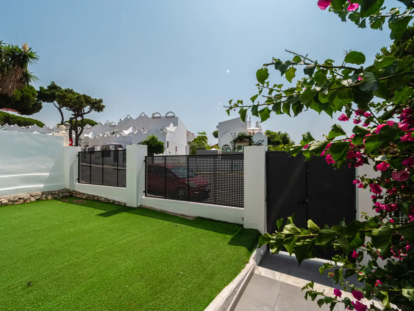 Garden of Houses for sale in Elviria - Cabopino