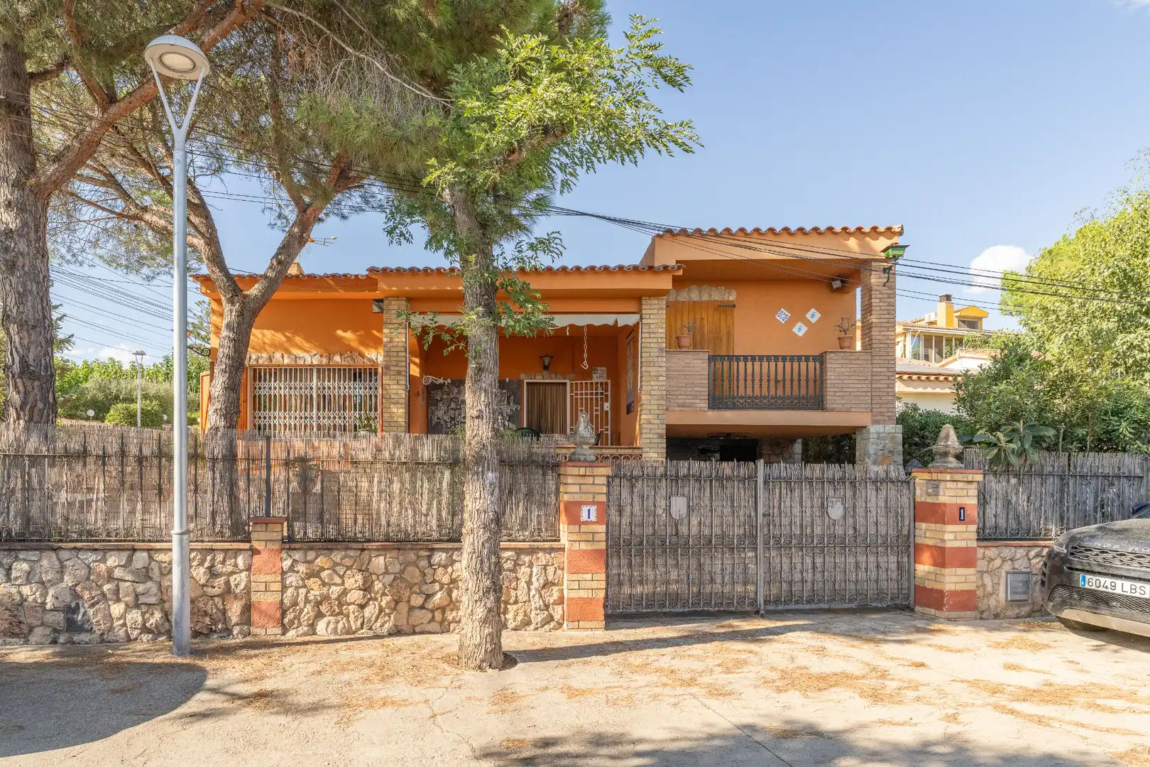 Vista exterior de Casa o xalet en venda en Les Borges del Camp amb Calefacció, Jardí privat i Terrassa