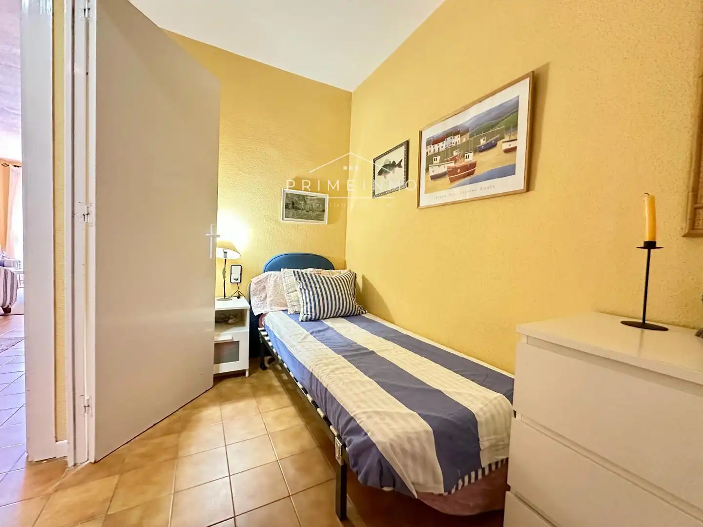Schlafzimmer von Dachboden zum Verkauf in L'Ametlla de Mar  mit Terrasse, Abstellraum und Schwimmbad