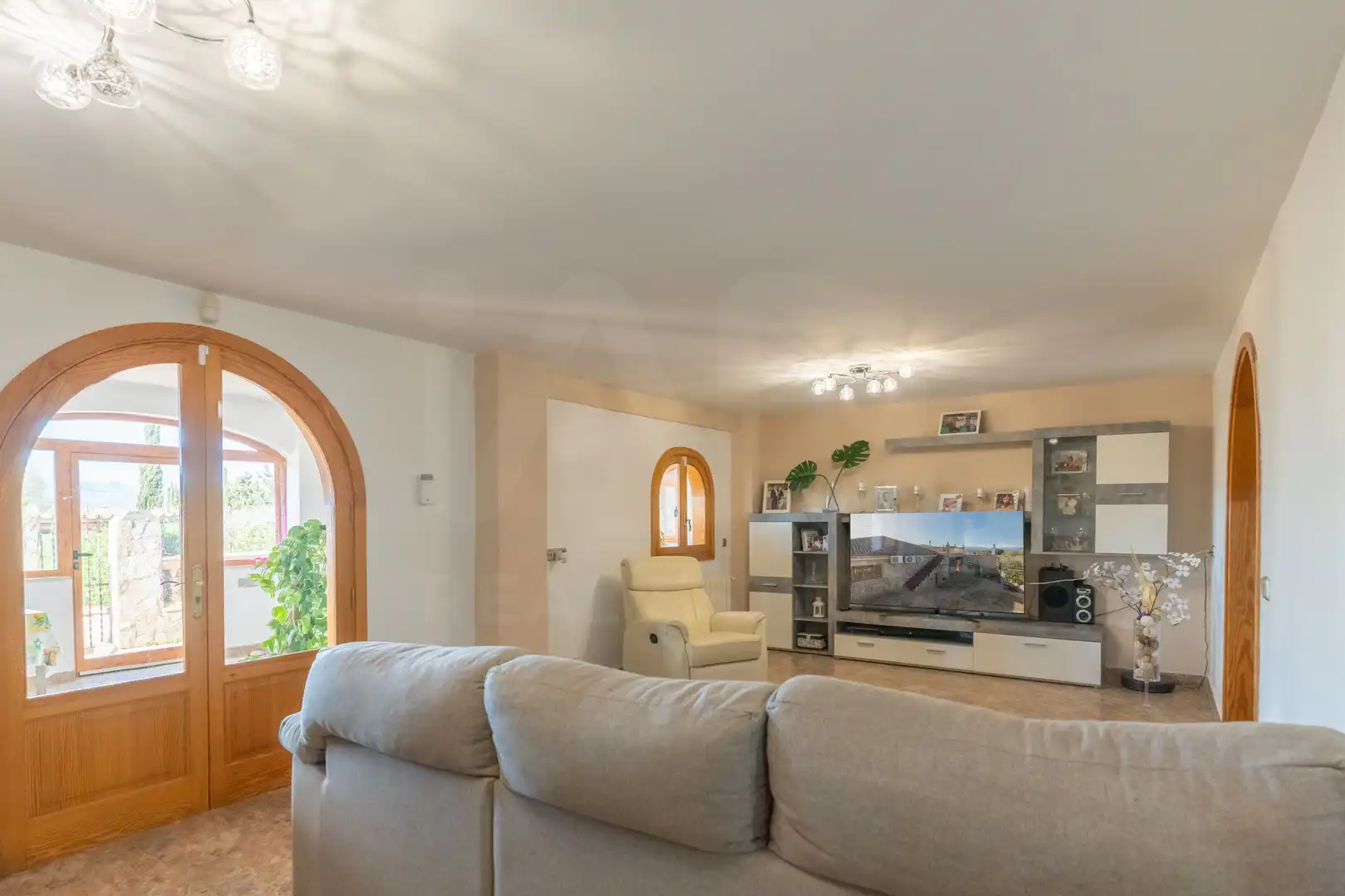 Sala d'estar de Casa o xalet en venda en Santa Eugènia amb Aire condicionat, Calefacció i Terrassa