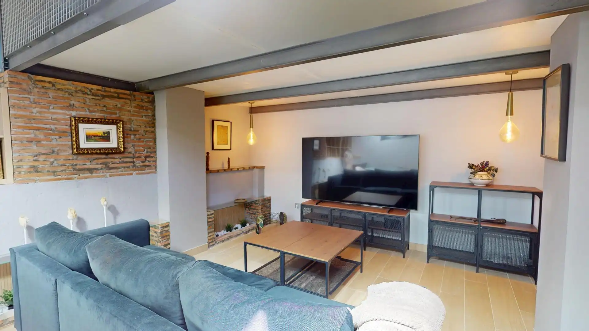 Sala de estar de Loft de alquiler en Marbella con Trastero y Amueblado