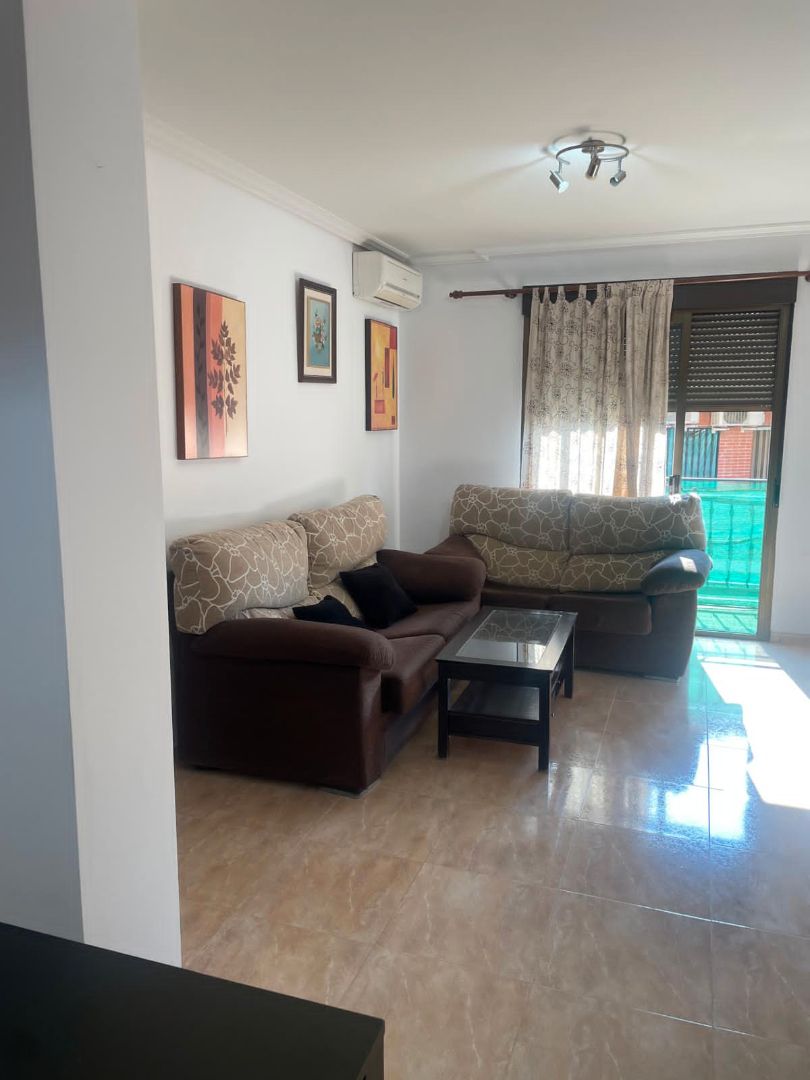 Living room of Flat for sale in Sotillo de la Adrada  with Air Conditioner, Heating and Furnished