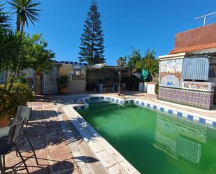 Swimming pool of House or chalet for sale in Chipiona  with Private garden, Storage room and Swimming Pool