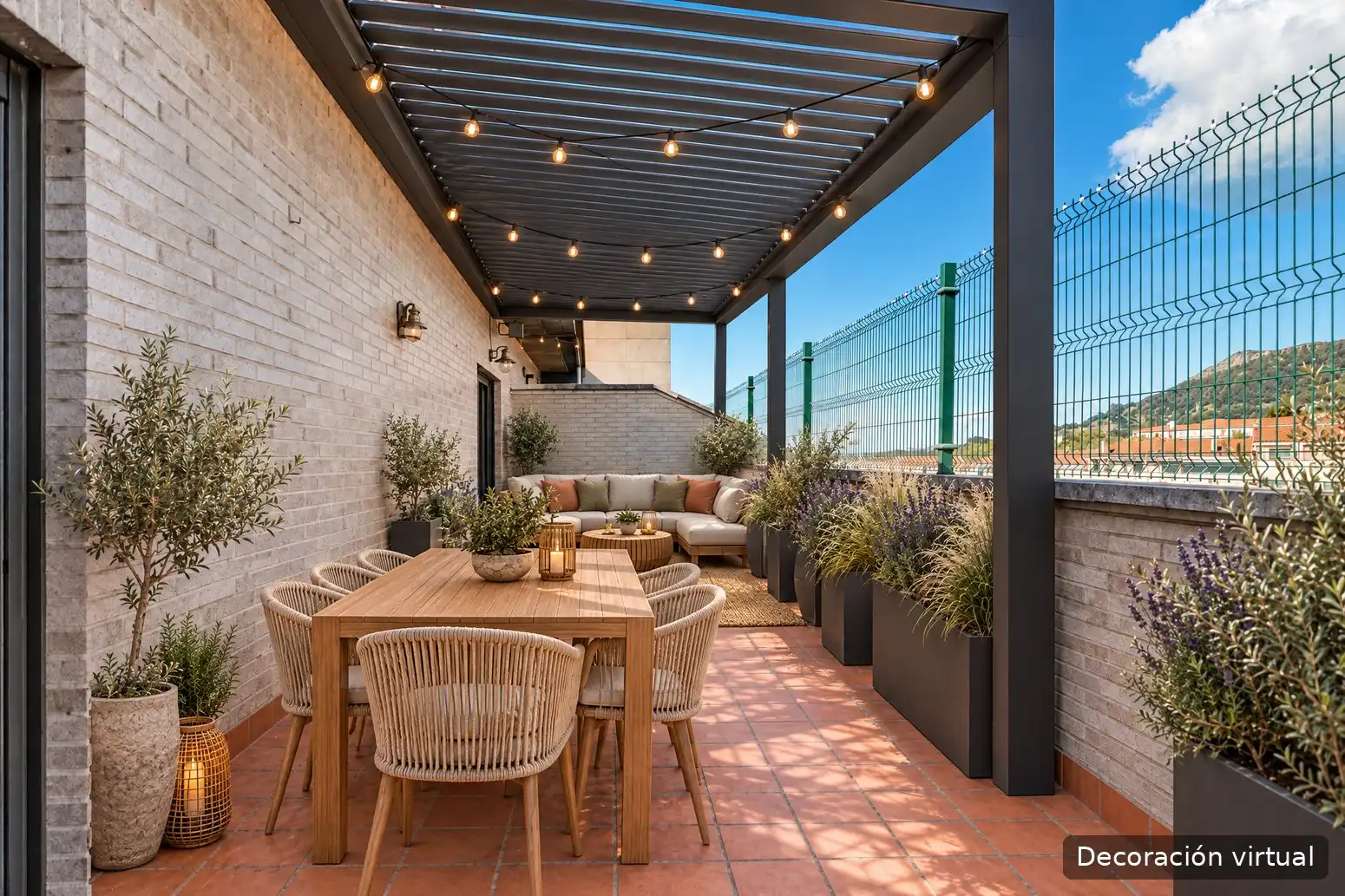 Terrace of Flat for sale in Vallobín - La Florida