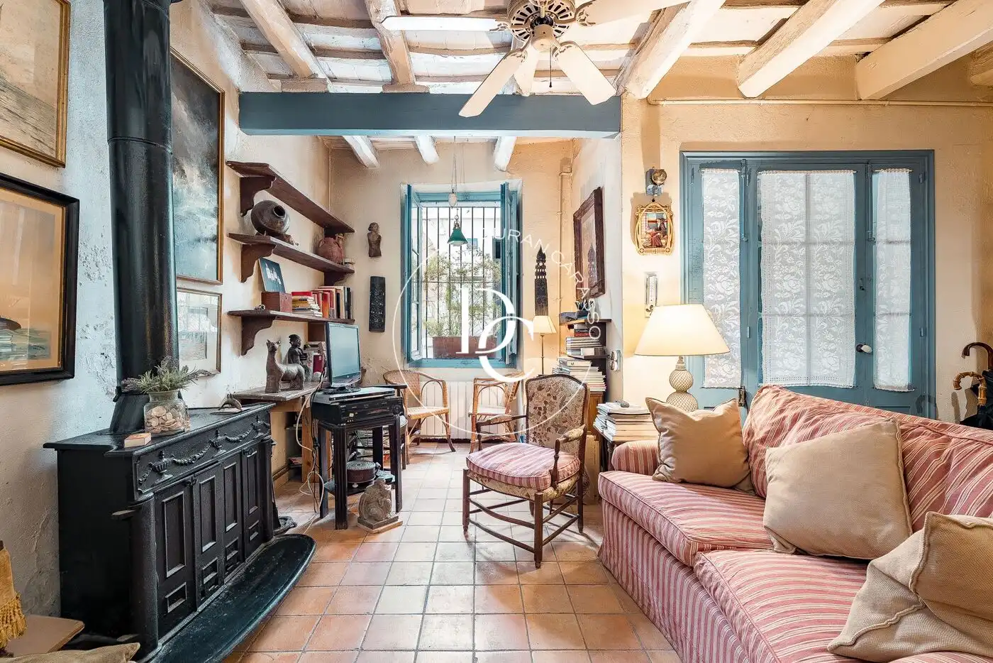 Living room of Houses for sale in Sitges  with Air Conditioner, Heating and Terrace