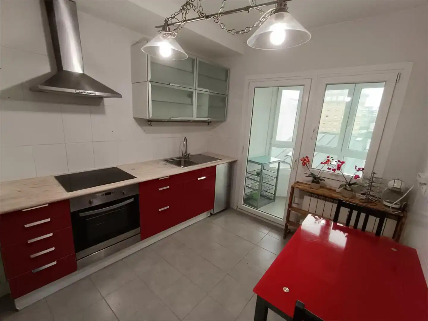Kitchen of Flat for sale in Lugo Capital  with Balcony