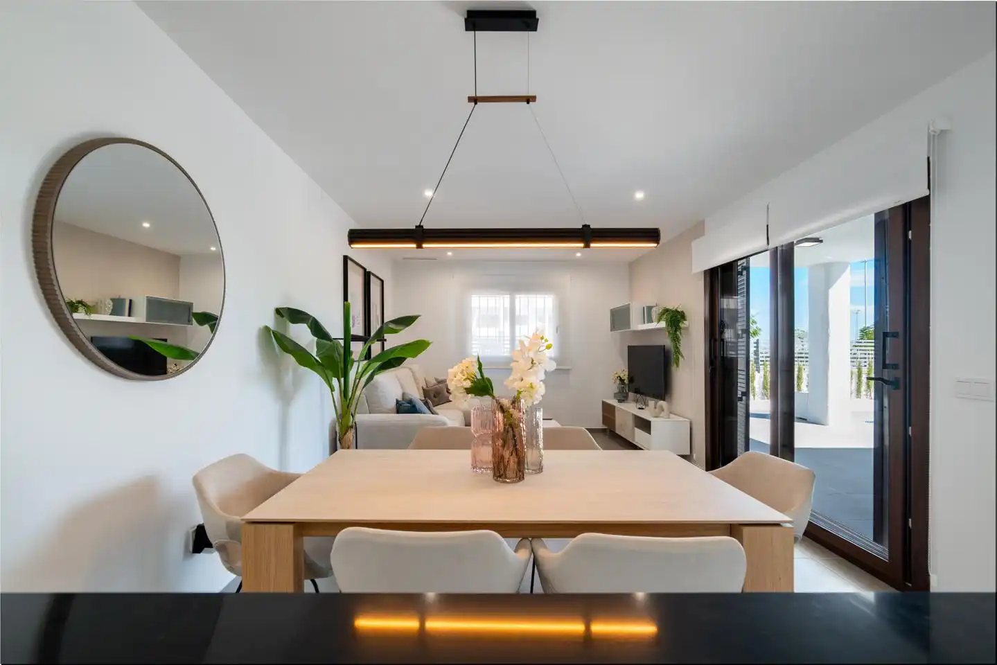 Dining room of Flat for sale in San Juan de los Terreros