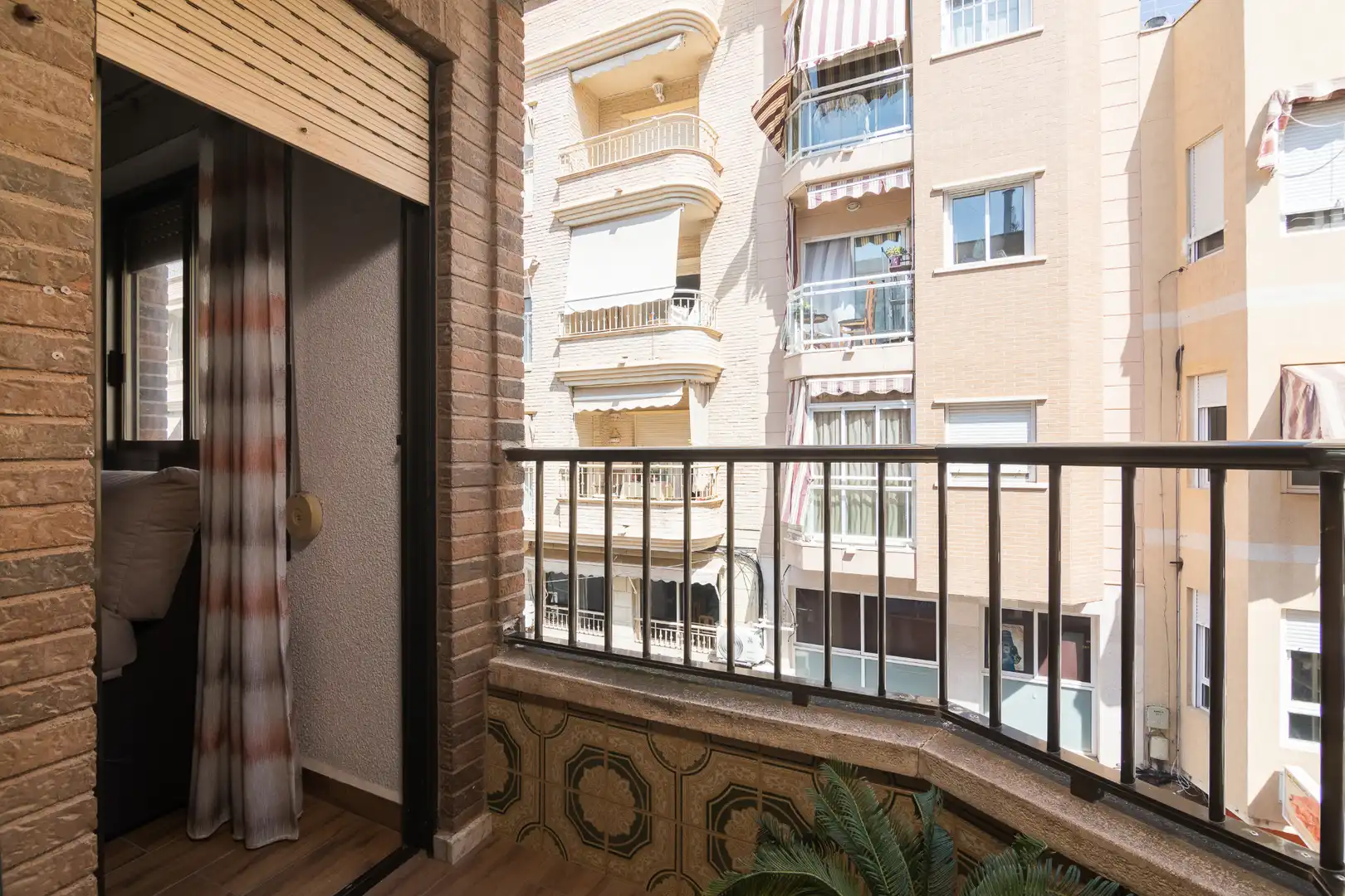 Terrasse von Wohnung zum Verkauf in Santa Pola mit Klimaanlage, Möbliert und Balkon