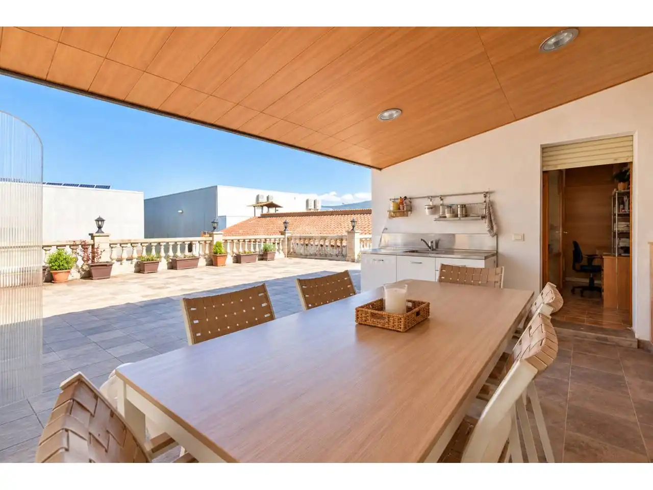 Terraza de Casa adosada en venta en Nord 