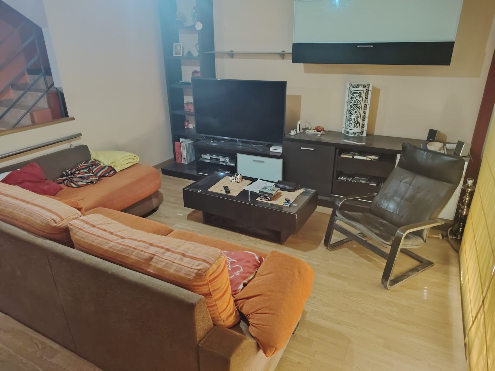 Living room of Single-family semi-detached for sale in Osera de Ebro  with Heating, Terrace and Storage room
